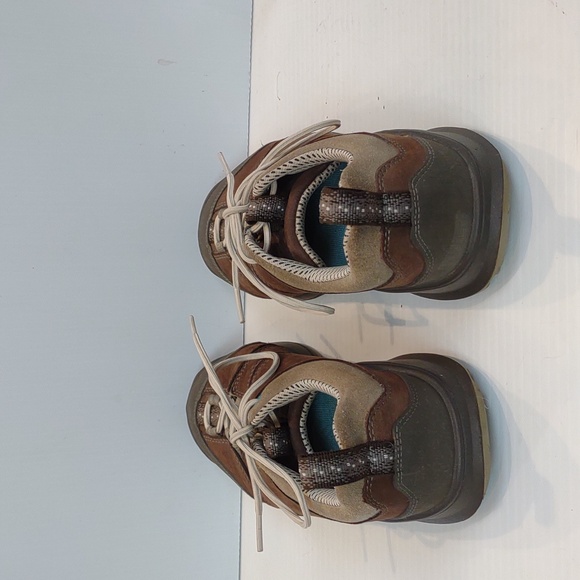 Chaco Women's Torlan Mudslide Nubuck Leather Suede Athletic Lace-Up Shoes - Picture 4 of 14